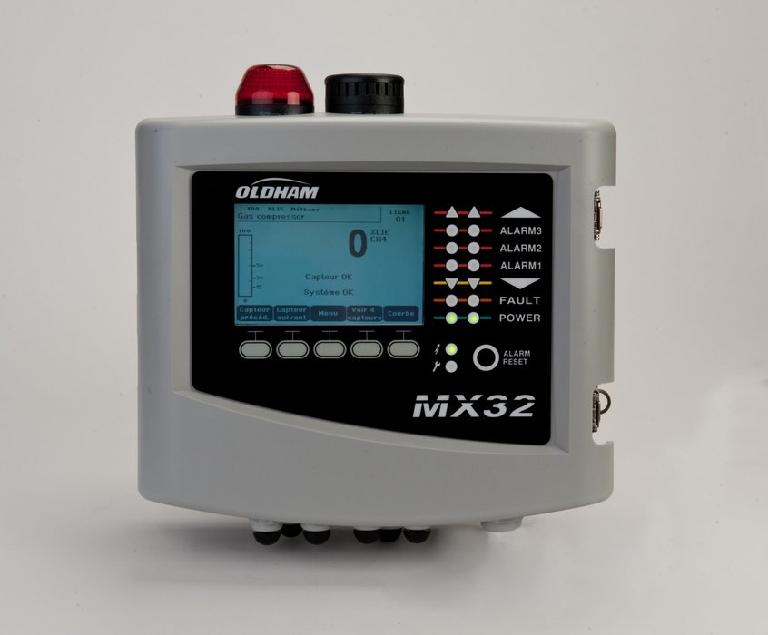 A nova central de detecção de gases MX 32 já está disponível